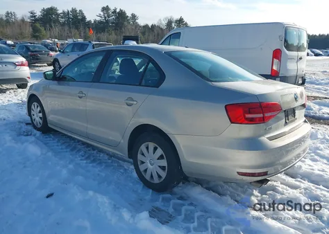 2015 Volkswagen Jetta 2.0L S from USA, damaged, VIN 3VW2K7AJ2FM348047